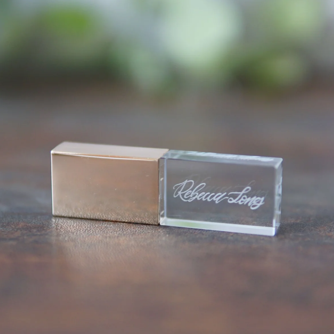 Personalized Crystal USB - Caller I Do